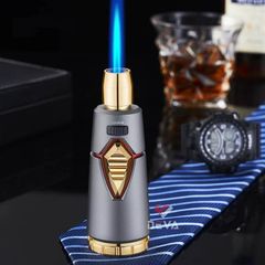 Bật lửa gas Jobon khò 1 tia kèm khóa an toàn kết hợp chế độ rảnh tay ZB 211