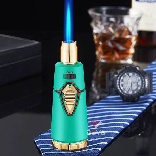 Bật lửa gas Jobon khò 1 tia kèm khóa an toàn kết hợp chế độ rảnh tay ZB 211