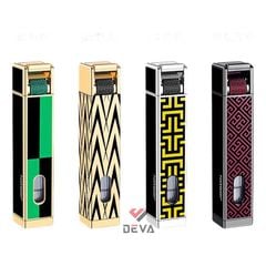 Bật lửa chính hãng Jobon khò 1 tia có ô cửa quan sát gas ZB-335