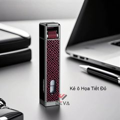 Bật lửa chính hãng Jobon khò 1 tia có ô cửa quan sát gas ZB-335