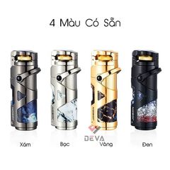 Bật lửa gas Jobon khò 1 tia kèm đục và que xiên Cigar ZB-608