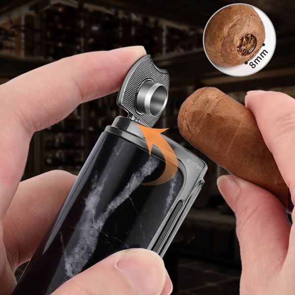 Bật lửa ga điện Honest khò 3 tia kèm đục BCZ 792