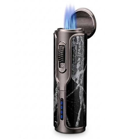 Bật lửa ga điện Honest khò 3 tia kèm đục BCZ 792