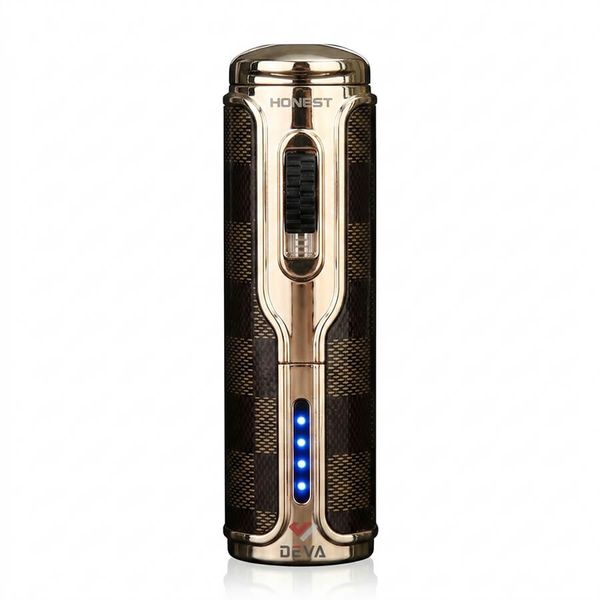 Bật lửa ga điện Honest khò 3 tia kèm đục BCZ 792