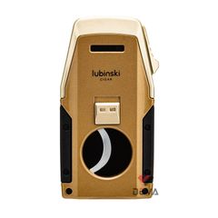 Bật lửa chính hãng Lubinski khò 2 tia kèm dao cắt và đục Cigar YJA-10067