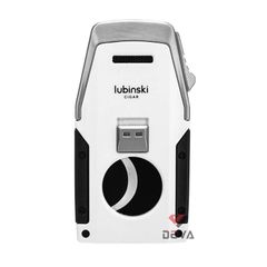Bật lửa chính hãng Lubinski khò 2 tia kèm dao cắt và đục Cigar YJA-10067
