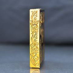 Set Quà Tặng Bật lửa ST Dupont sơn mài hoa văn cổ điển D214