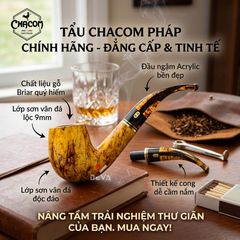 Tẩu thạch nam Atlas Jaune Chacom N42C