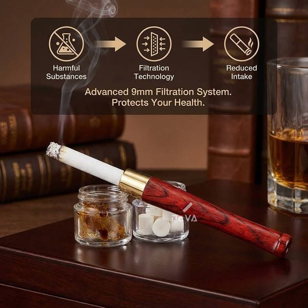 Tẩu cán dài gỗ đàn hương Zobo ZB 232