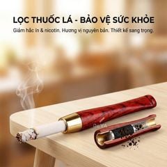 Tẩu cán dài gỗ đàn hương Zobo ZB 232