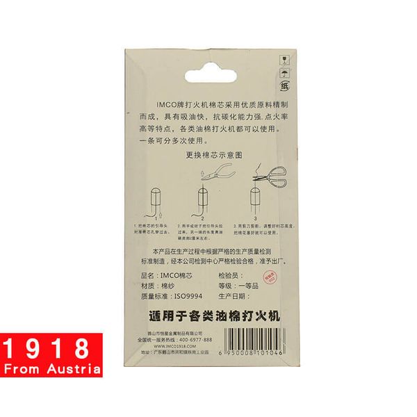 Bấc tim Imco 330mm có đầu xỏ BIC