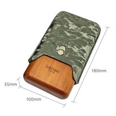 Bao da 3 điếu ống gỗ Lubinski YJA 50030