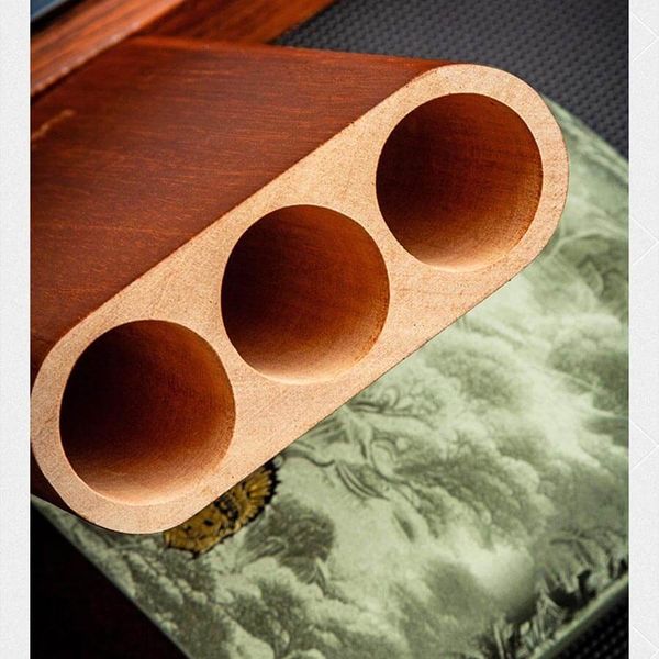 Bao da 3 điếu ống gỗ Lubinski YJA 50030