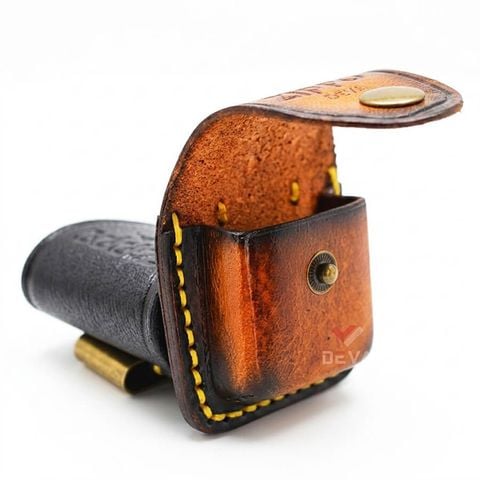 Bao Da Bật Lửa Zippo Chất Liệu Da Bò Cao Cấp BD01