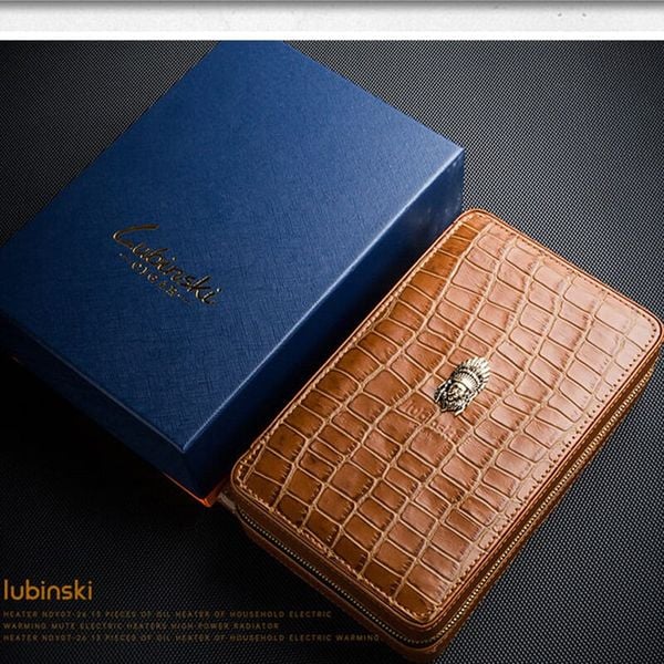 Bao 4 khay kèm bật lửa và dao cắt Lubinski YJA 60007