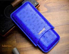 Bao da Cigar đựng 3 điếu xì gà lubinski YJA 50015