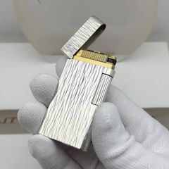 Bật Lửa Caran d'Ache Thụy Sĩ - Bọc Vàng Cao Cấp - Cơ Chế Đánh Lửa Ngang Độc Đáo - Đẳng Cấp Thượng Lưu