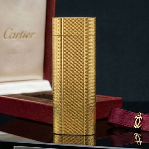 Cartier bọc vàng vân kim cương nhỏ CA17
