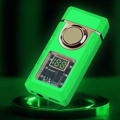 Bật lửa gas sạc điện 2 kiểu lửa đèn LED TH-633