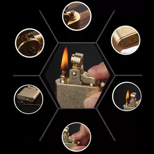 Bật lửa cần cối xăng Honest BCZ 707