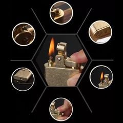 Bật lửa cần cối xăng Honest BCZ 707