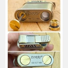 Bật lửa xăng đá Zorro Z627