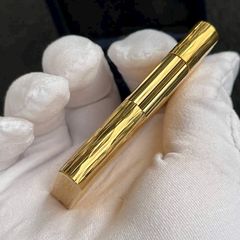 Bật Lửa Caran d'Ache Thụy Sĩ - Bọc Vàng Cao Cấp - Cơ Chế Đánh Lửa Ngang Độc Đáo - Đẳng Cấp Thượng Lưu