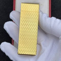 Cartier bọc vàng dày 5 cạnh hoa văn CA06