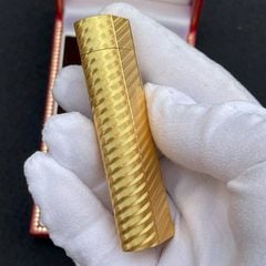 Cartier Chính Hãng Bọc Vàng Vân Tròn  CA24