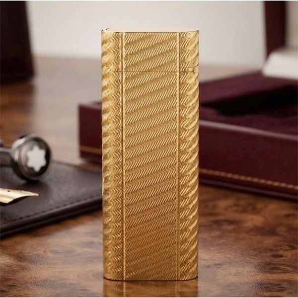 Cartier Chính Hãng Bọc Vàng Vân Tròn  CA24