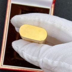 Cartier Chính Hãng Bọc Vàng Vân Tròn  CA24