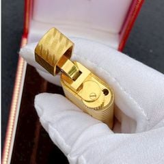 Cartier Chính Hãng Bọc Vàng Vân Tròn  CA24