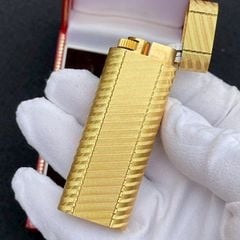 Cartier Chính Hãng Bọc Vàng Vân Tròn  CA24