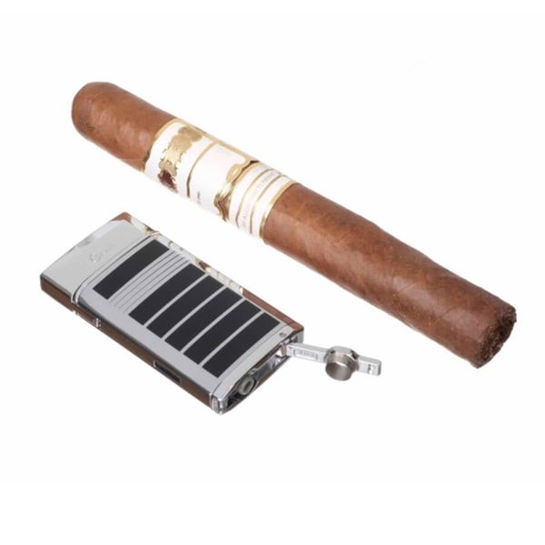 Bật Lửa Cigar Caseti CA246 Lửa Khò Turbo Tích Hợp Đục Cigar 8mm