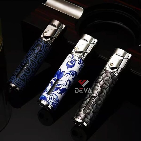 Bật lửa chính hãng Honest khò 1 tia có ô cửa quan sát gas BCZ 853