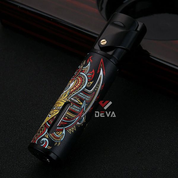 Bật lửa chính hãng Honest khò 1 tia có ô cửa quan sát gas BCZ 853