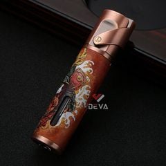 Bật lửa chính hãng Honest khò 1 tia có ô cửa quan sát gas BCZ 853