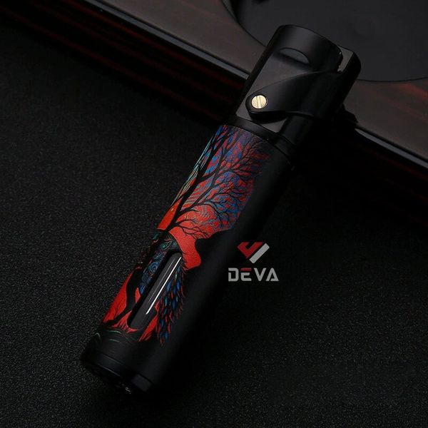 Bật lửa chính hãng Honest khò 1 tia có ô cửa quan sát gas BCZ 853