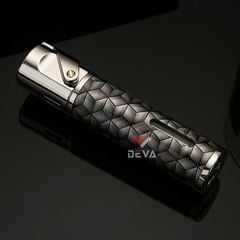 Bật lửa chính hãng Honest khò 1 tia có ô cửa quan sát gas BCZ 853