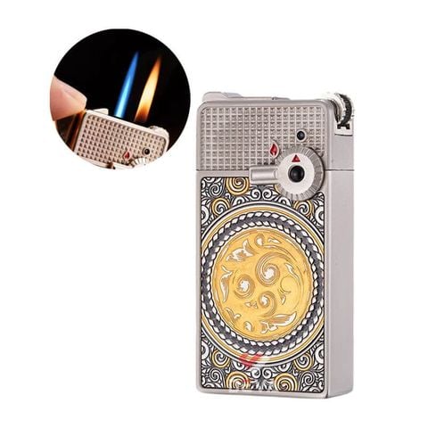 Tìm mua Bật lửa gas Jobon 2 kiểu  lửa kèm khóa gas an toàn ZB-219