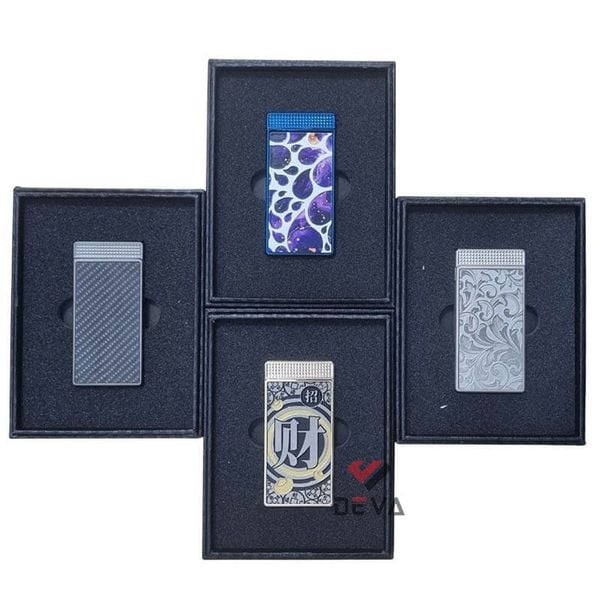 Bật lửa gas Jobon khò mảnh 1 tia có ô cửa quan sát gas ZB-301