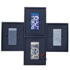 Bật lửa gas Jobon khò mảnh 1 tia có ô cửa quan sát gas ZB-301