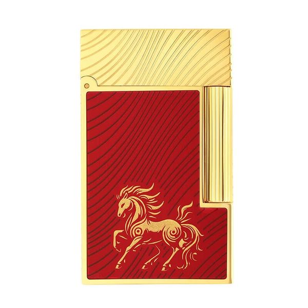 S.T. Dupont Ligne 2 Red Horse Ngựa 2026 – Lửa Đôi Cao Cấp