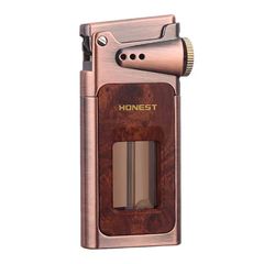 Bật lửa Honest bình xăng trong suốt có chốt khóa BCZ 805