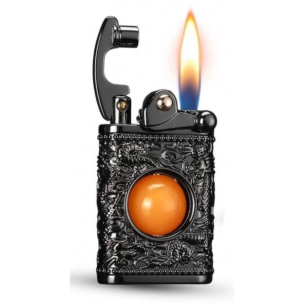 Zorro xăng đá rồng nổi gắn ngọc Z592-602