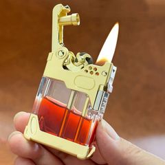 Bật lửa xăng đá chính hãng Zorro bình xăng lộ thiên có khoá an toàn Z833