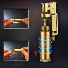 Mẫu bật lửa cối xăng đá Spark SP01