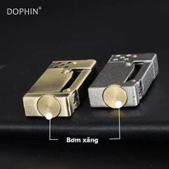 Bật lửa độc đáo xăng đá  Dolphin HY696
