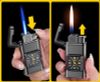 Bật lửa kèm đồng hồ 2 chế độ lửa thời trang HF631
