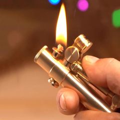 Bật lửa thủ công xăng đá kiểu dáng độc lạ TC18